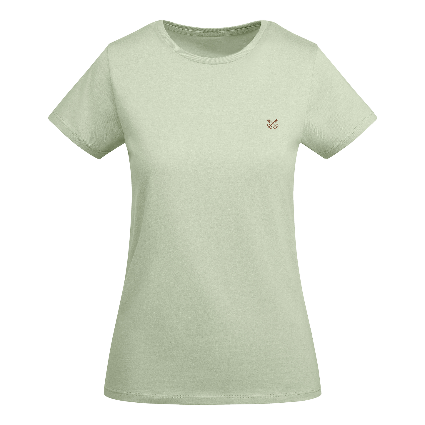 Camiseta Clásica Esencial - Verde Menta - Dama