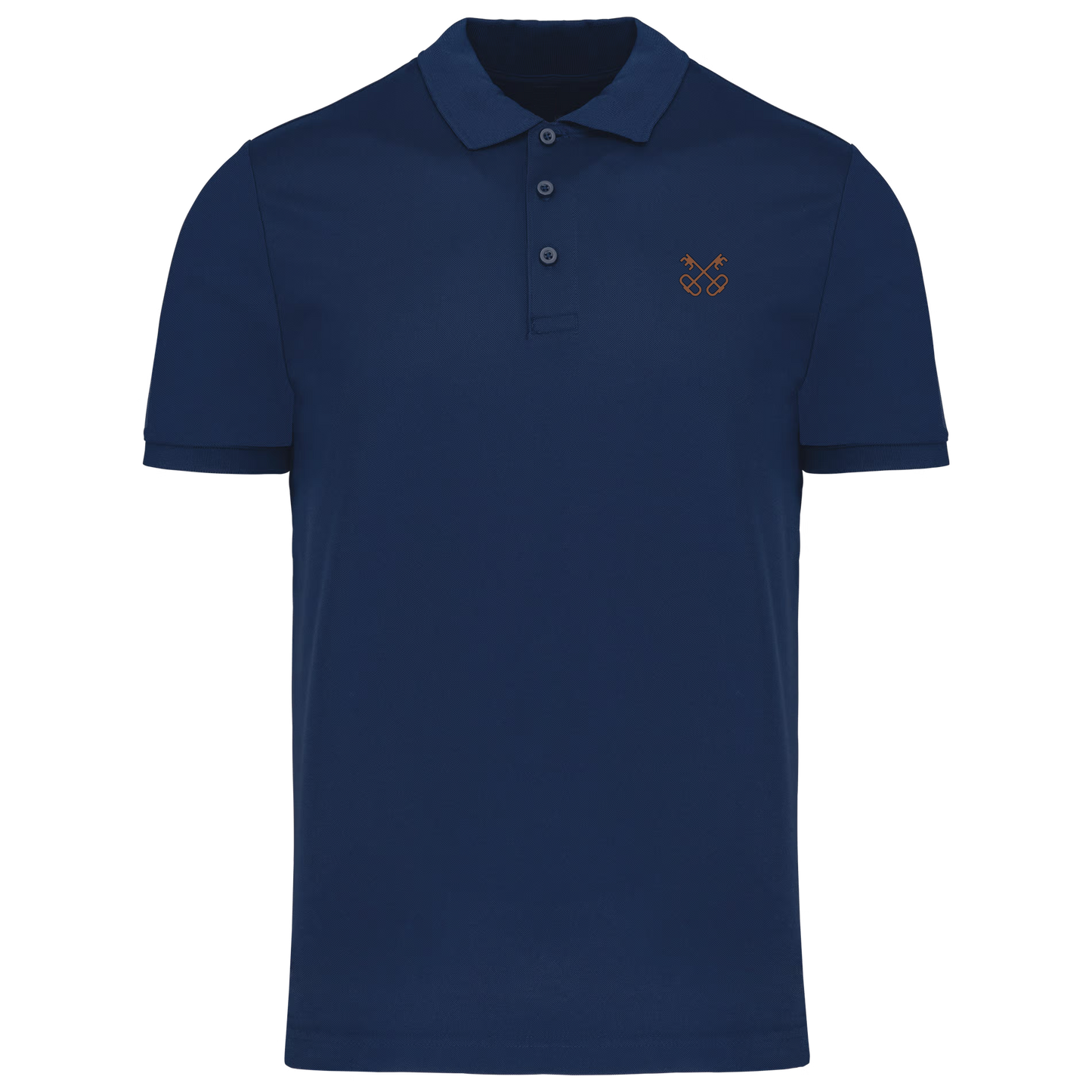 Zenith Piqué Polo - Marine Navy