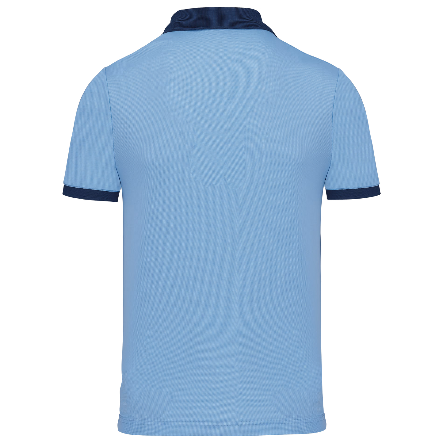Zenith Piqué Polo - Cerenity Blue & Marine Navy
