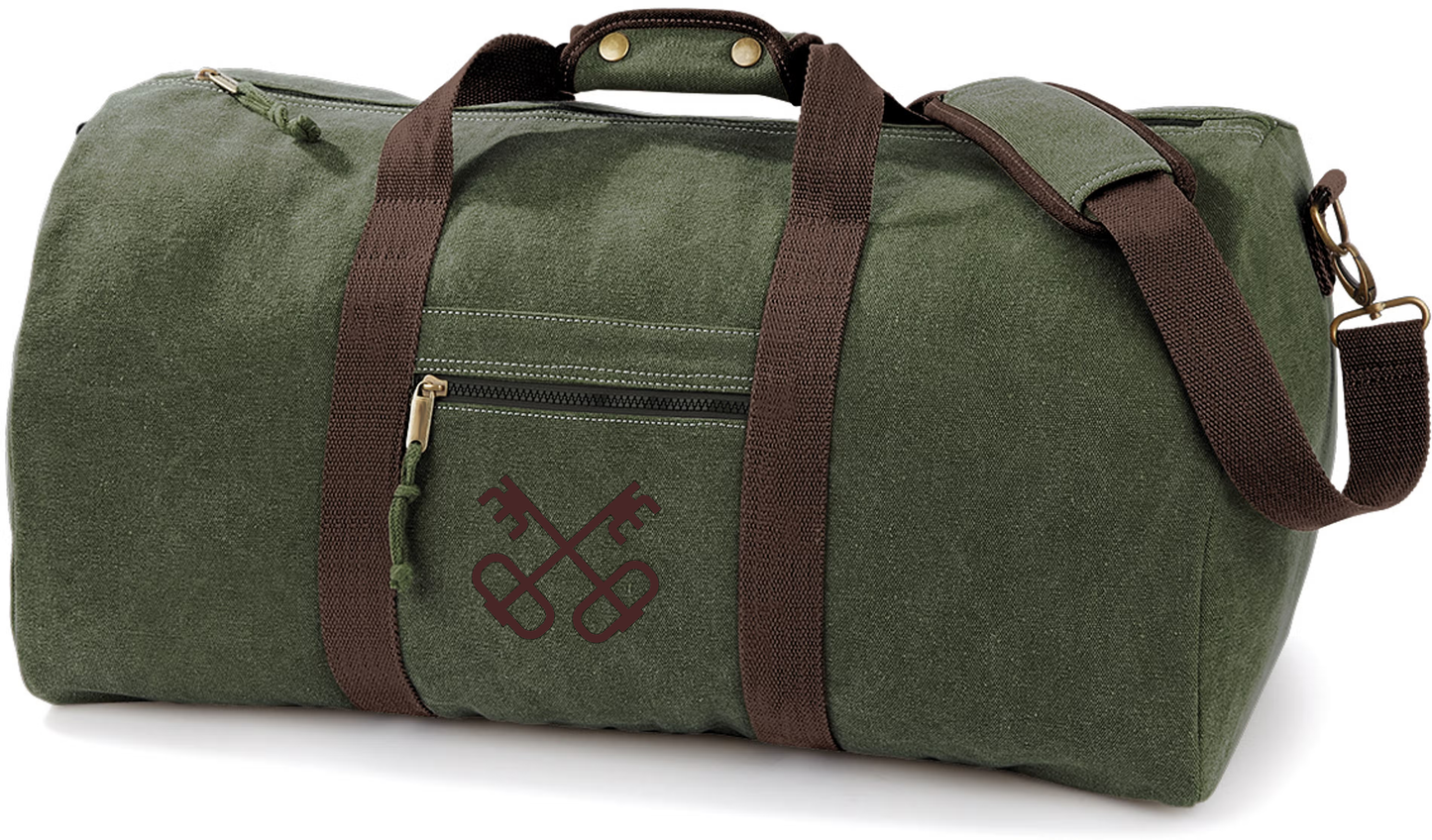 Bolsa de Viaje Vintage - Olive Green