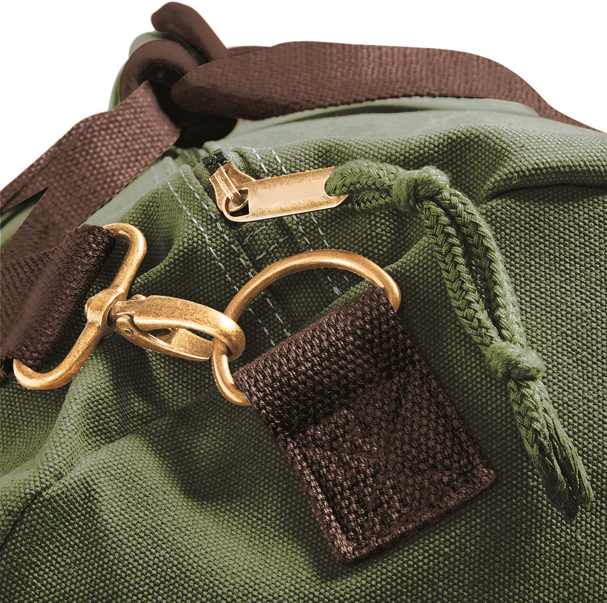 Bolsa de Viaje Vintage - Olive Green