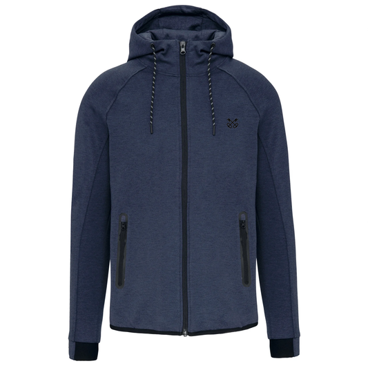 Performance Luxe Tracksuit Jacket - Marine Navy